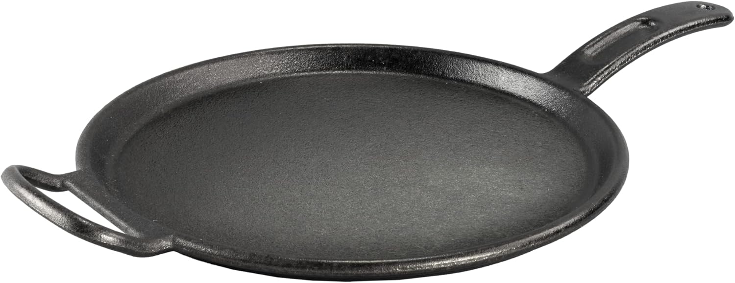 Lodge BOLD 12 Inch Seasoned Cast Iron Griddle for Versatile Cooking