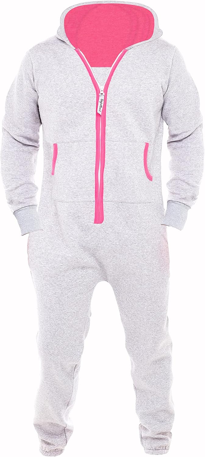 Skylinewears Mens Jumpsuit Non Footed Pajama for Comfort