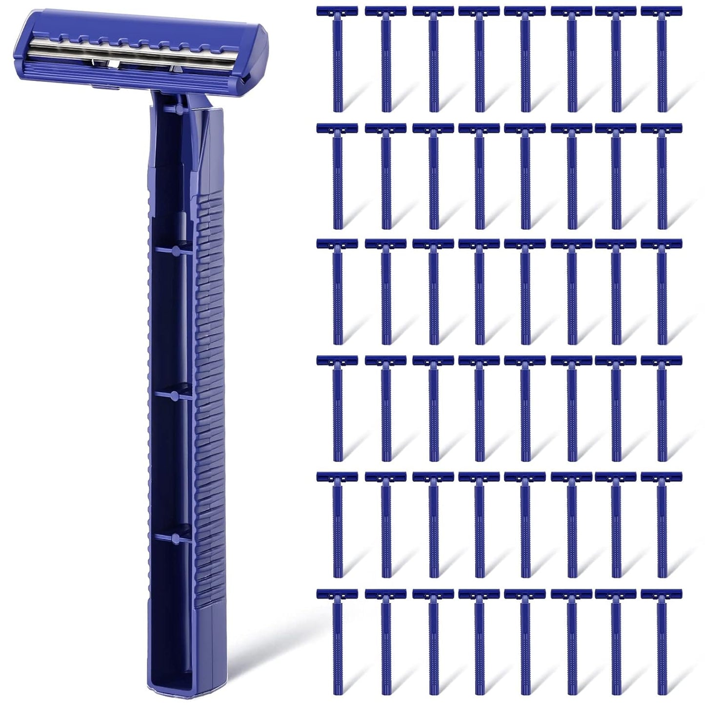 Chumia Twin Blade Razors for Men - 1000 Disposable Shavers