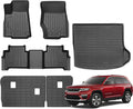 Floor Mats Trunk Mat Backrest Mat for 2022-2025 Jeep Grand Cherokee