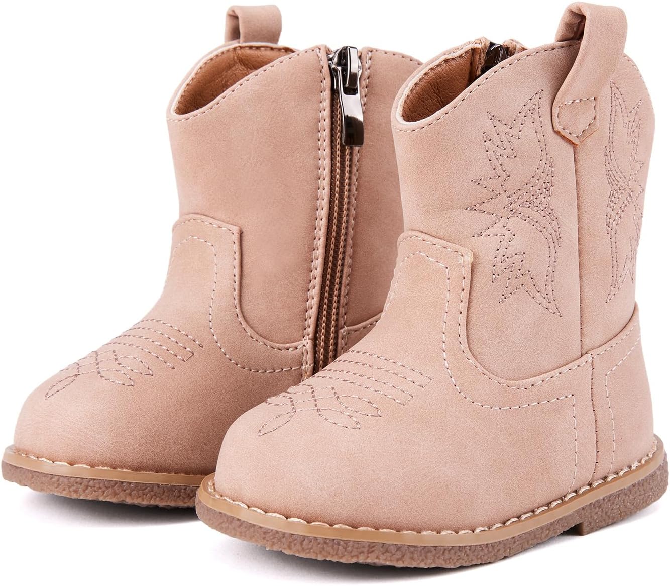 BMCiTYBM Baby Cowboy Cowgirl Boots for Toddlers All Seasons
