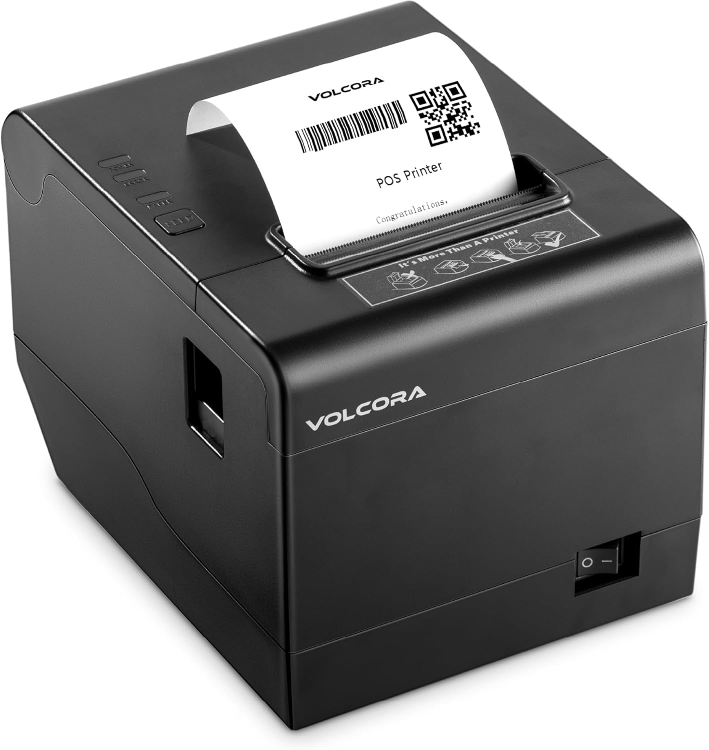 Volcora Thermal Receipt Printer: High-Speed 80mm POS Solution