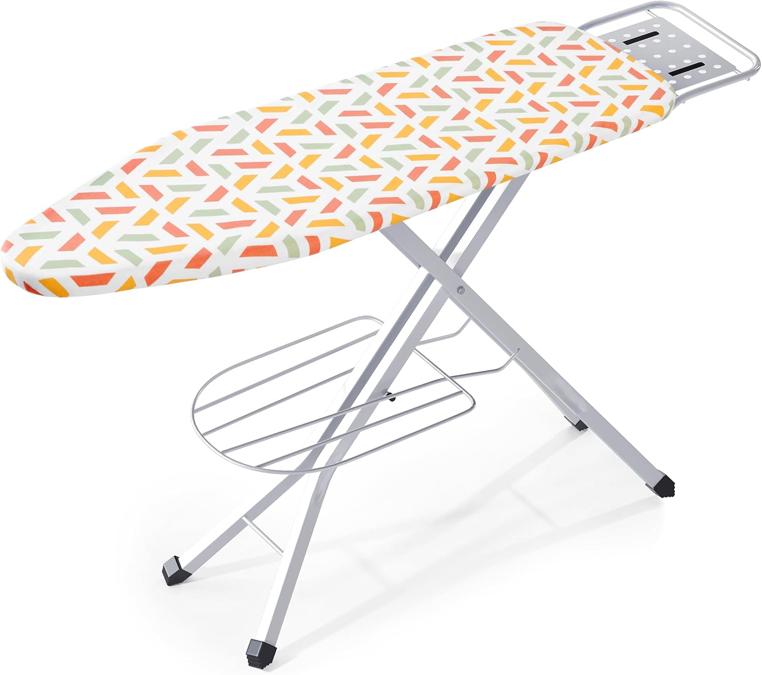 Ironing Board with Heat Resistant Cover and Steam Rest Space