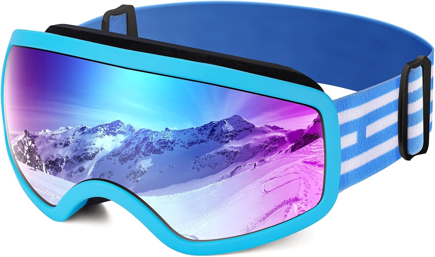EasYoung Kids Ski Goggles - Clear Vision for Young Snowboarders
