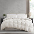 California King Duvet Cover Set - Soft Prewashed Microfiber (3-Piece)