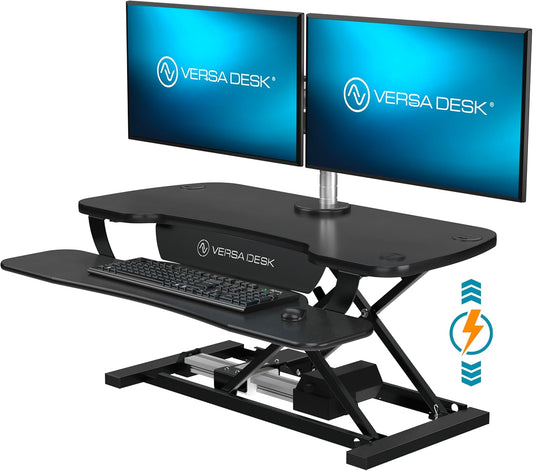 Height Adjustable Electric Standing Desk Converter