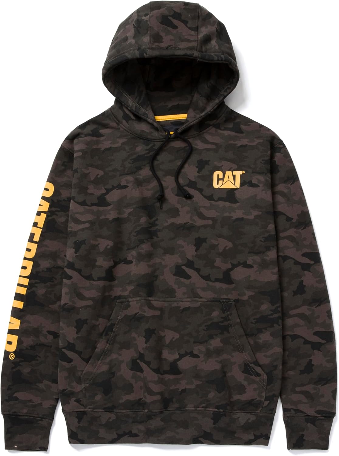 Caterpillar Trademark Banner Hoodie for Men - Durable Comfort