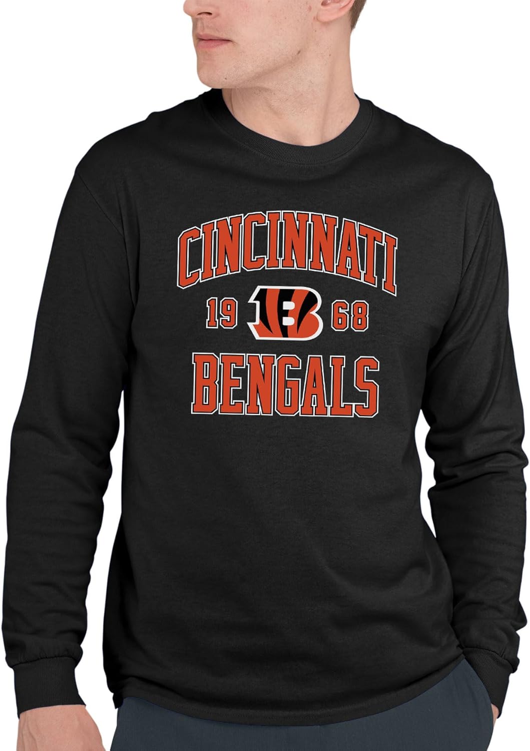 Cincinnati Bengals Long Sleeve Fan Tee for Men & Women