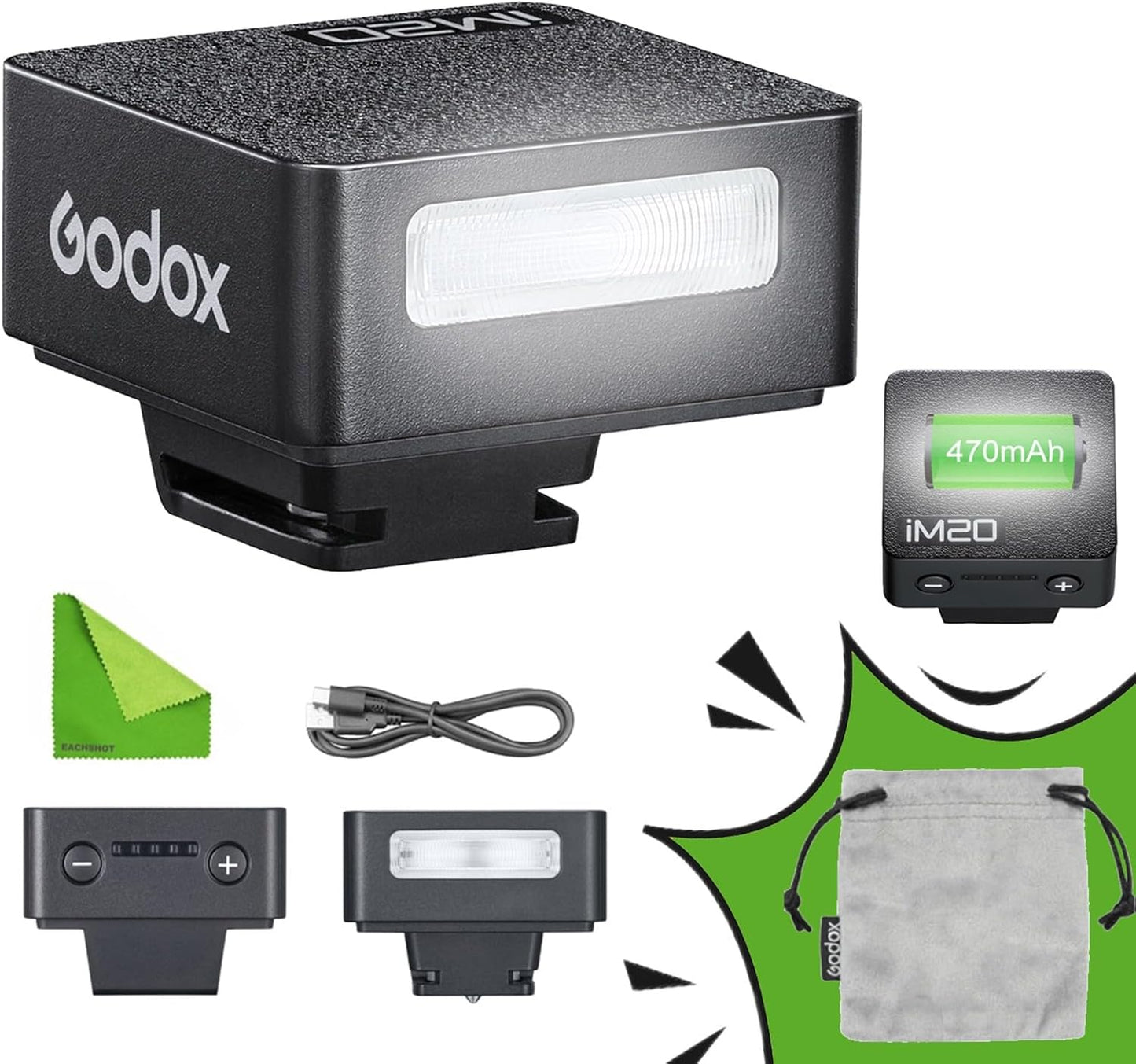 GODOX iM20 Mini Flash for Camera: Compact, Portable & Powerful