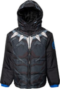 Marvel Kids Zip Up Cosplay Puffer Jacket Toddler to Big Kid Sizes