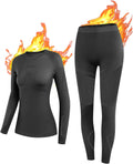 Thermal Underwear for Women Long Johns - Warm Base Layer for Cold