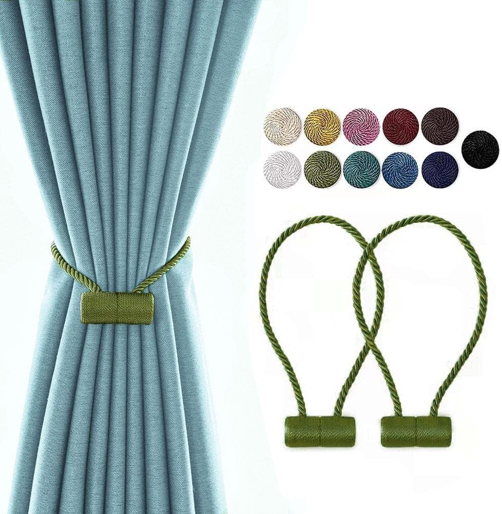Stronger Magnetic Tiebacks x2 - Elegant Home Decor