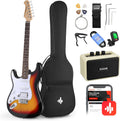 Donner 39 Inch Left-Handed Electric Guitar Kit for Beginners
