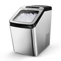 Nugget Ice Maker Countertop - Fast Soft Chewable Ice for Drinks