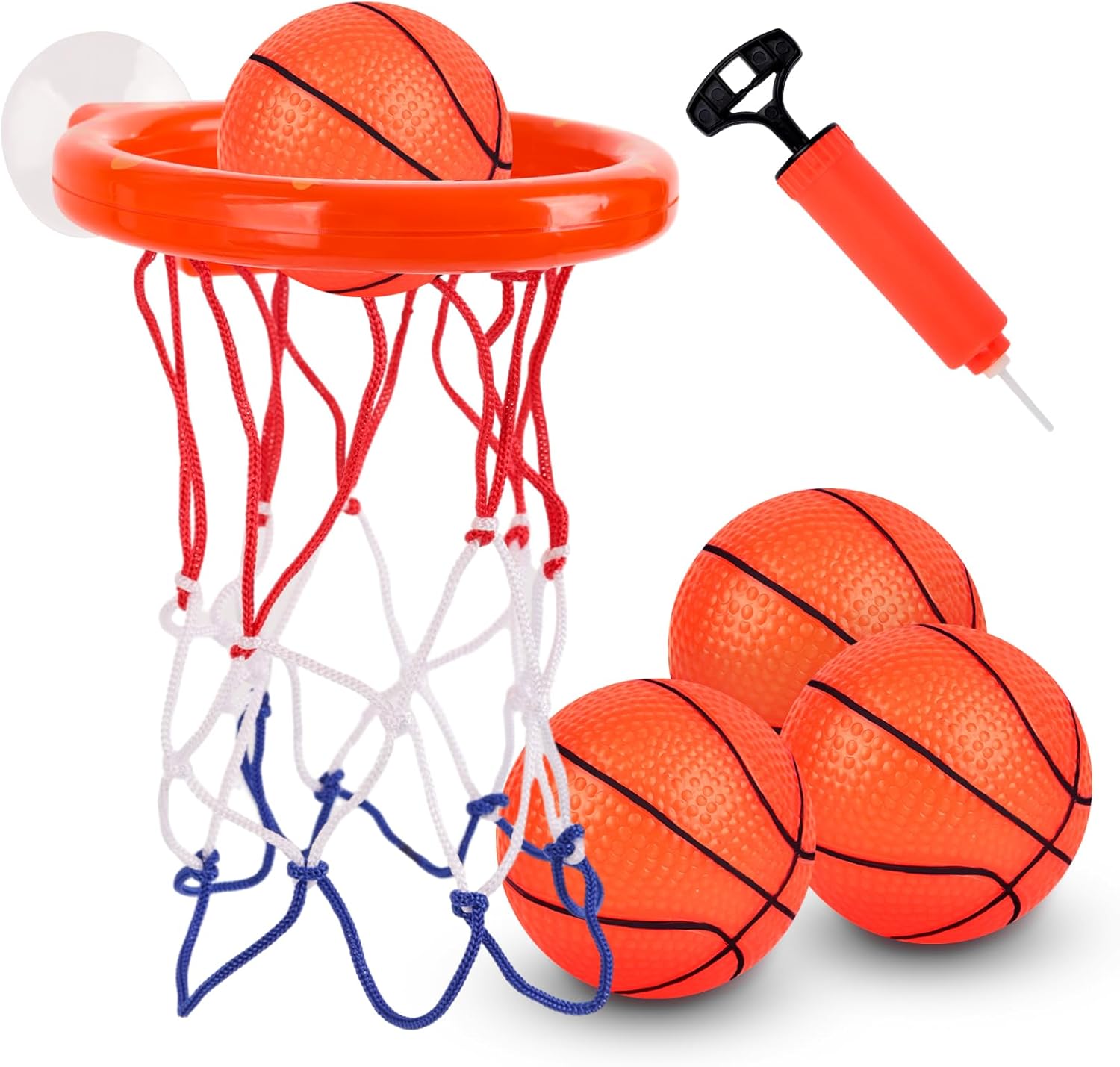 LovesTown Kid's Bath Basketball Set - Fun Bathtub Game!