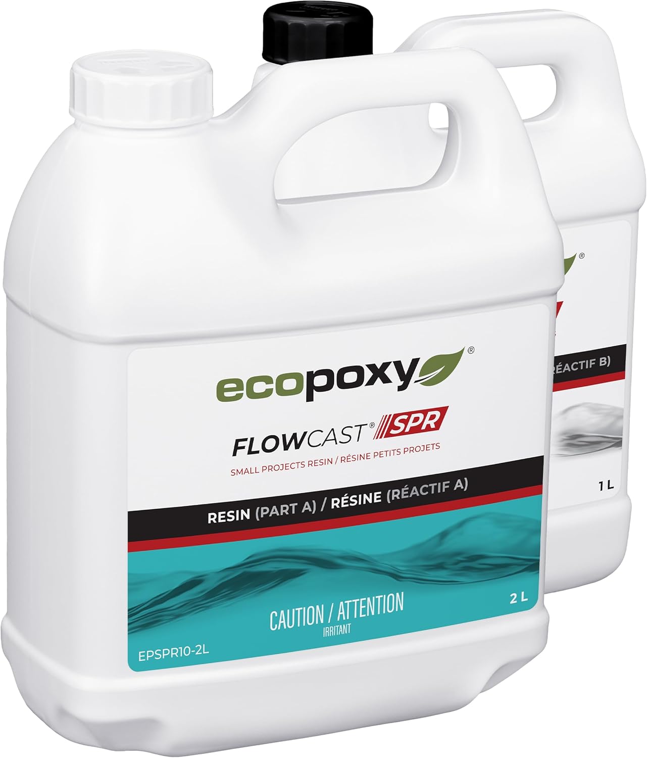 EcoPoxy FlowCast SPR Epoxy Resin Kit for Small Pours Projects