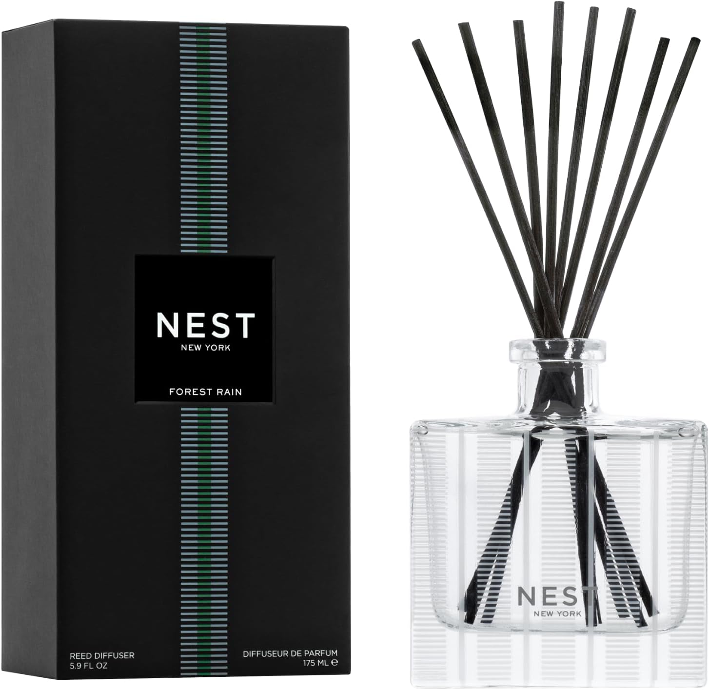Nest New York Reed Diffuser Forest Rain for Continuous Fragrance