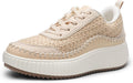 Chunky City Tweed Comfortable Casual Platform Fashion Sneaker DREAM