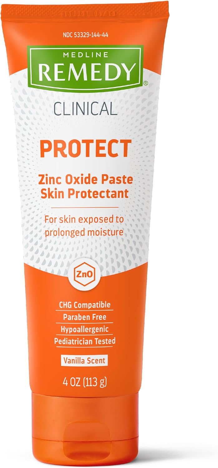 Medline Remedy Zinc Oxide Paste: Diaper Rash & Incontinence Protection