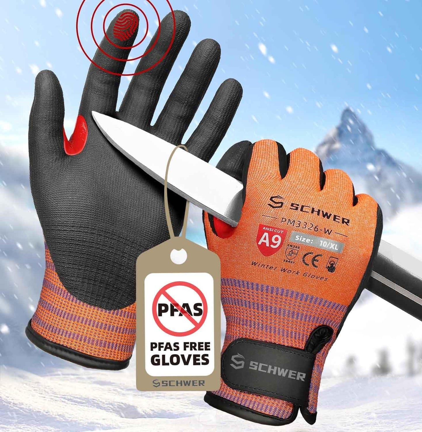 Extreme Protection: FreezeGuard-X Winter Gloves