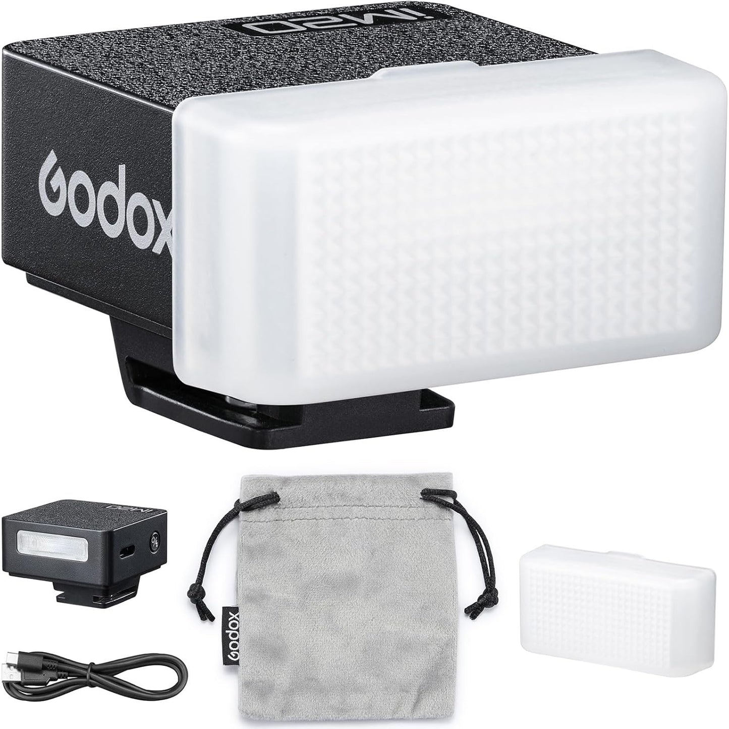 Godox IM20 Mini Flash with Diffuser for Canon, Nikon, Sony