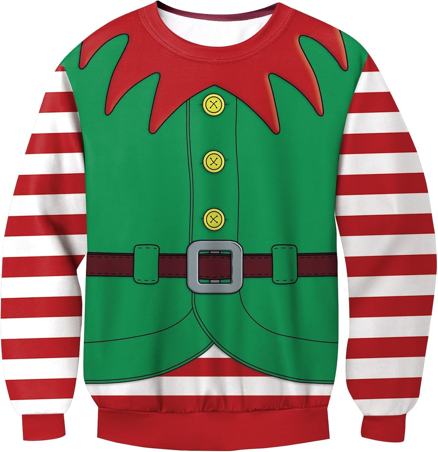 BesserBay Unisex Kids Ugly Christmas Sweater for Holiday Fun