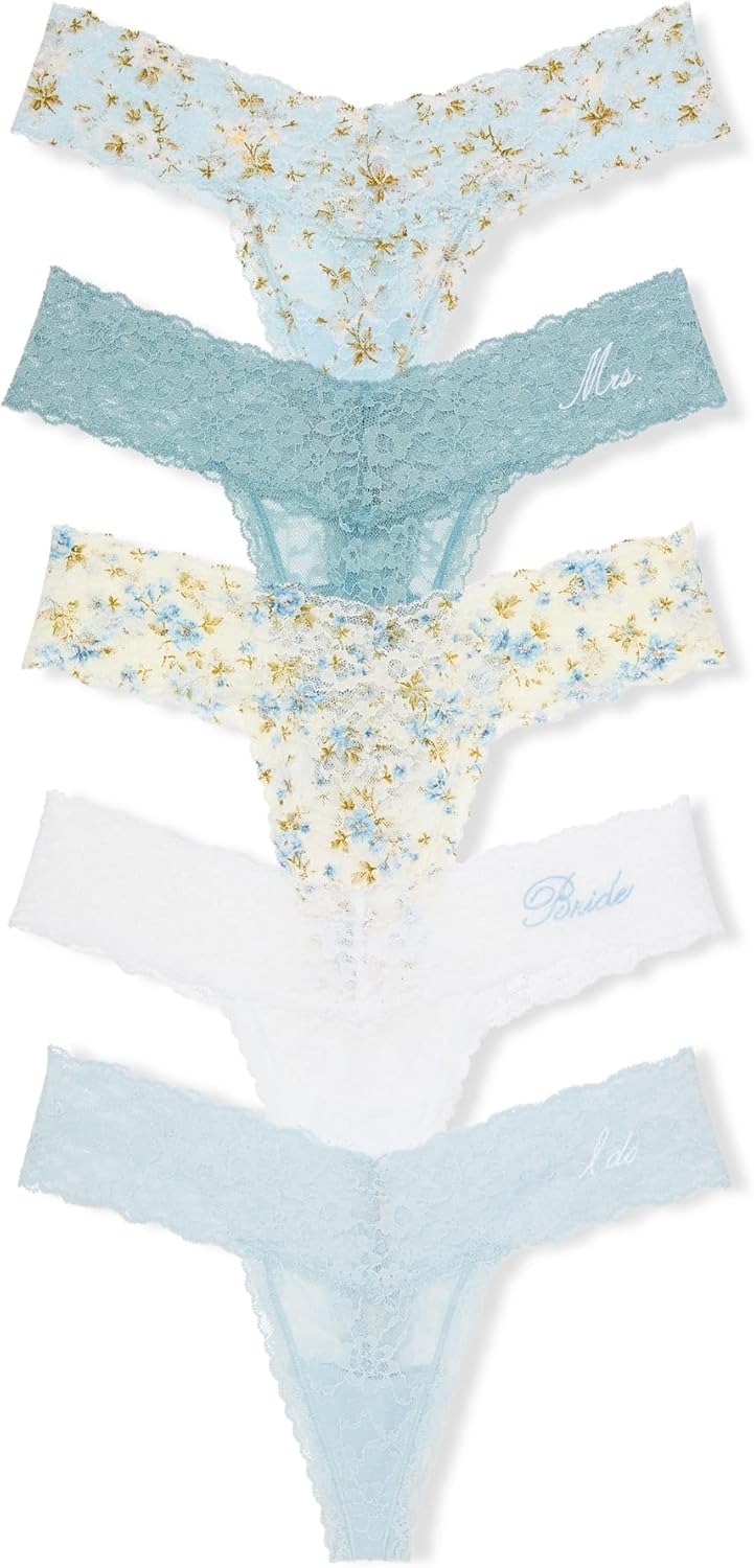 Victoria's Secret Women's Lace Thong Underwear for Comfort