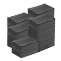 Black Dental Bibs Disposable 500 Pack - Large 13in x 18in Coverage