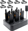 Retevis B3H Walkie Talkies 6-Pack - Slim Business Two Way Radio