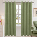 Elegant Sage Green Velvet Curtains for Cozy Living Spaces