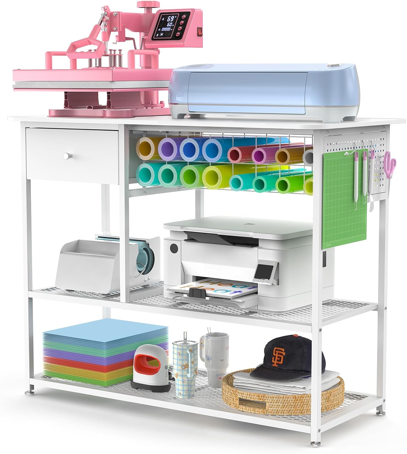 Extra Large Heat Press Table for DIY Sublimation Projects