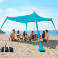 10x10ft Pop-Up Beach Tent: Ultimate Sun Protection!