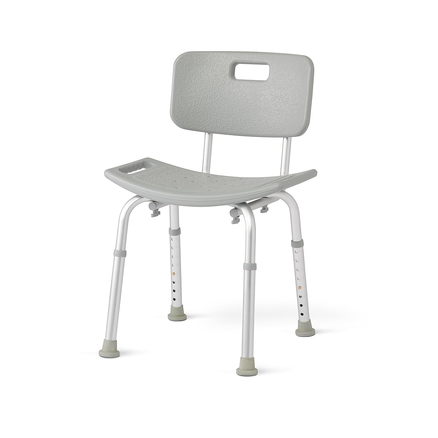 Medline Bath Chair 400 Lbs Capacity Gray