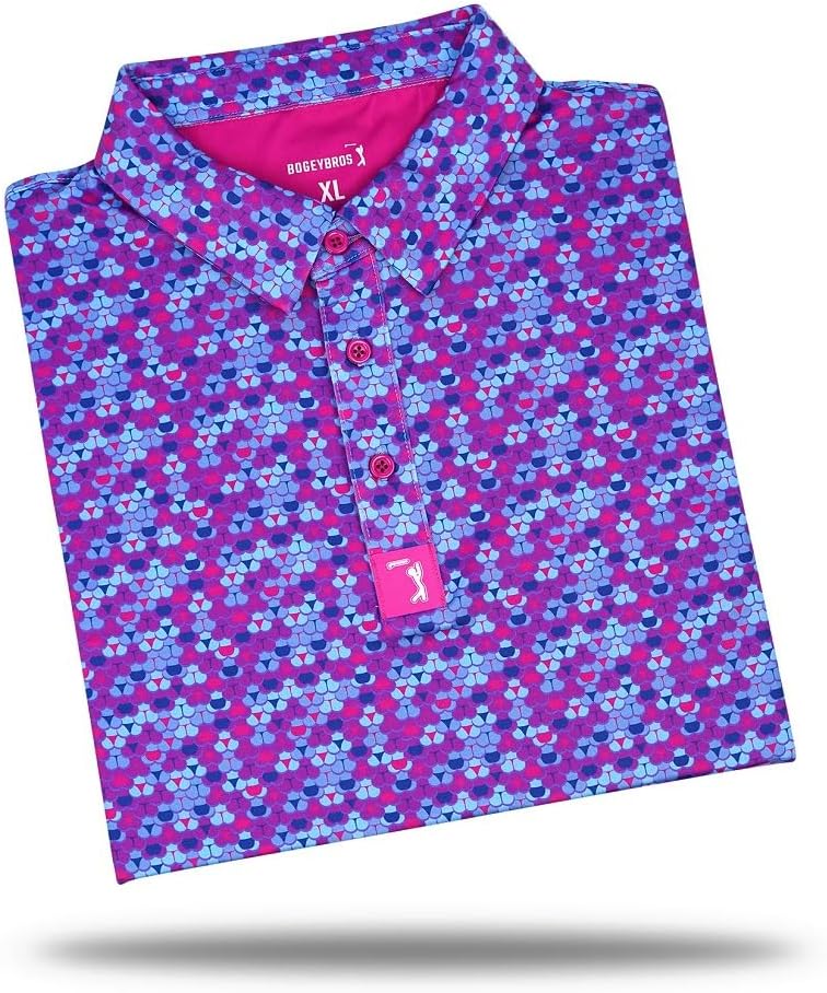 Bogey Bros UPF 50 Stretch Golf Polos