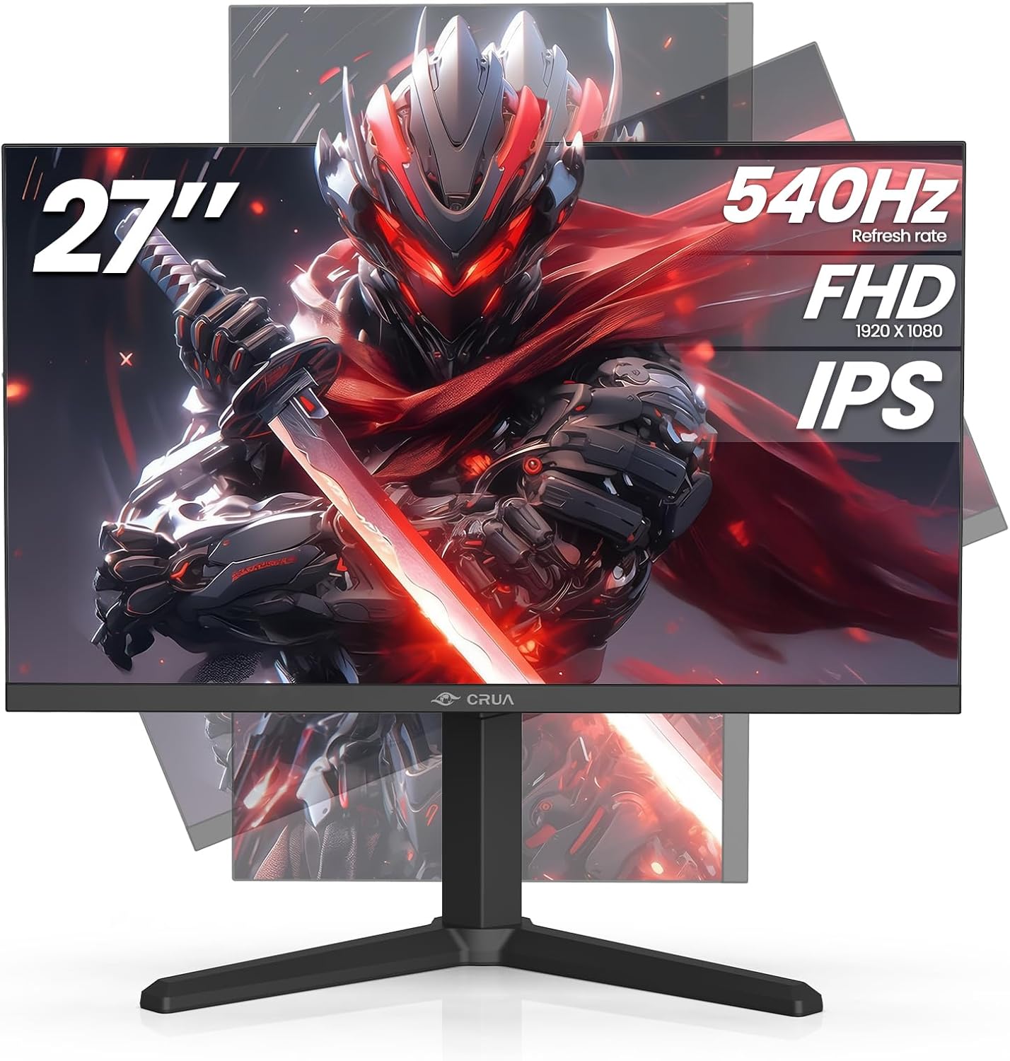 CRUA 27 FHD Gaming Monitor - AMD FreeSync, 120% sRGB
