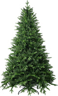 6FT Artificial Christmas Tree with 1413 PE&PVC Branch Tips - Realistic