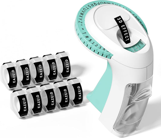 Retro 3D Embossed Label Maker - EazeID
