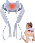 Electric Shiatsu Back and Neck Massager with Heat - Hands-Free Relief