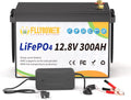 12V 300AH Lithium Battery with BMS for Marine and RV Use