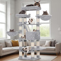 Heybly Cat Tree 68 in Multi-Level Cat Tower - Spacious Perches