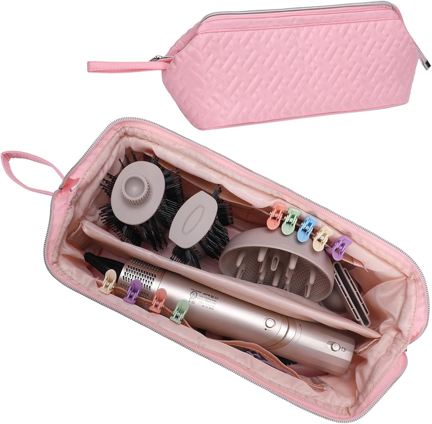 Travel-Friendly Hair Tools Bag - Waterproof & Stylish!
