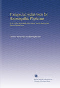 Therapeutic Pocket-Book for Homoeopathic Physicians Review