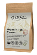 Wild Bliss Organic Yarrow Flower Tea - Pharmacopoeia Potency and Calm