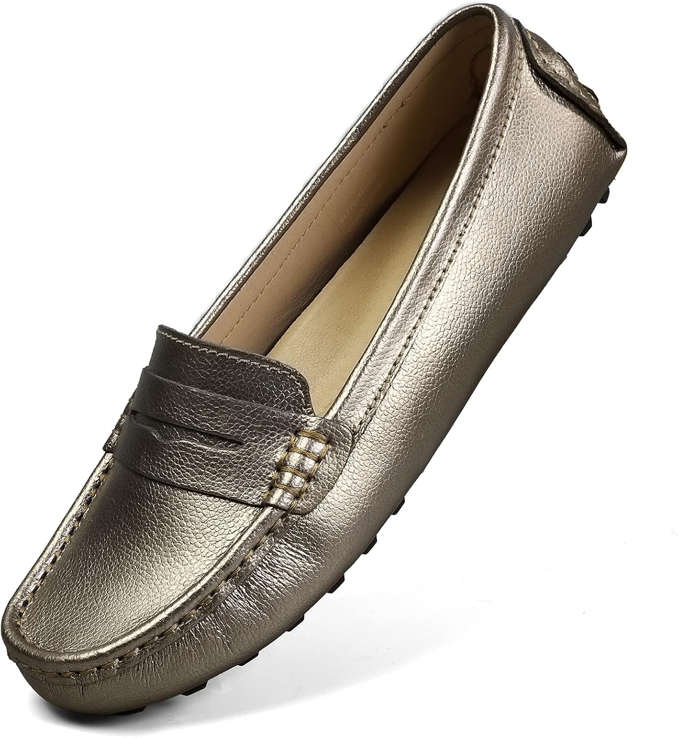Classic Comfort Leather Penny Loafers for Everyday Use 6ft5