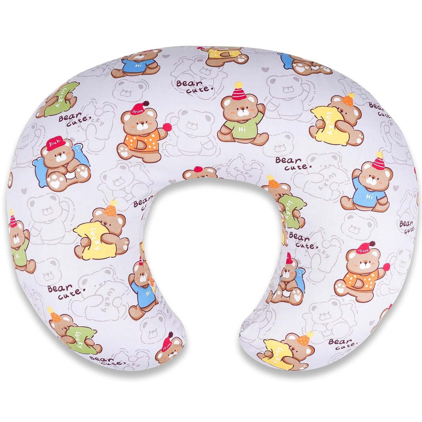 Baby Nursing Pillow for Breastfeeding and Bottle Feeding Support