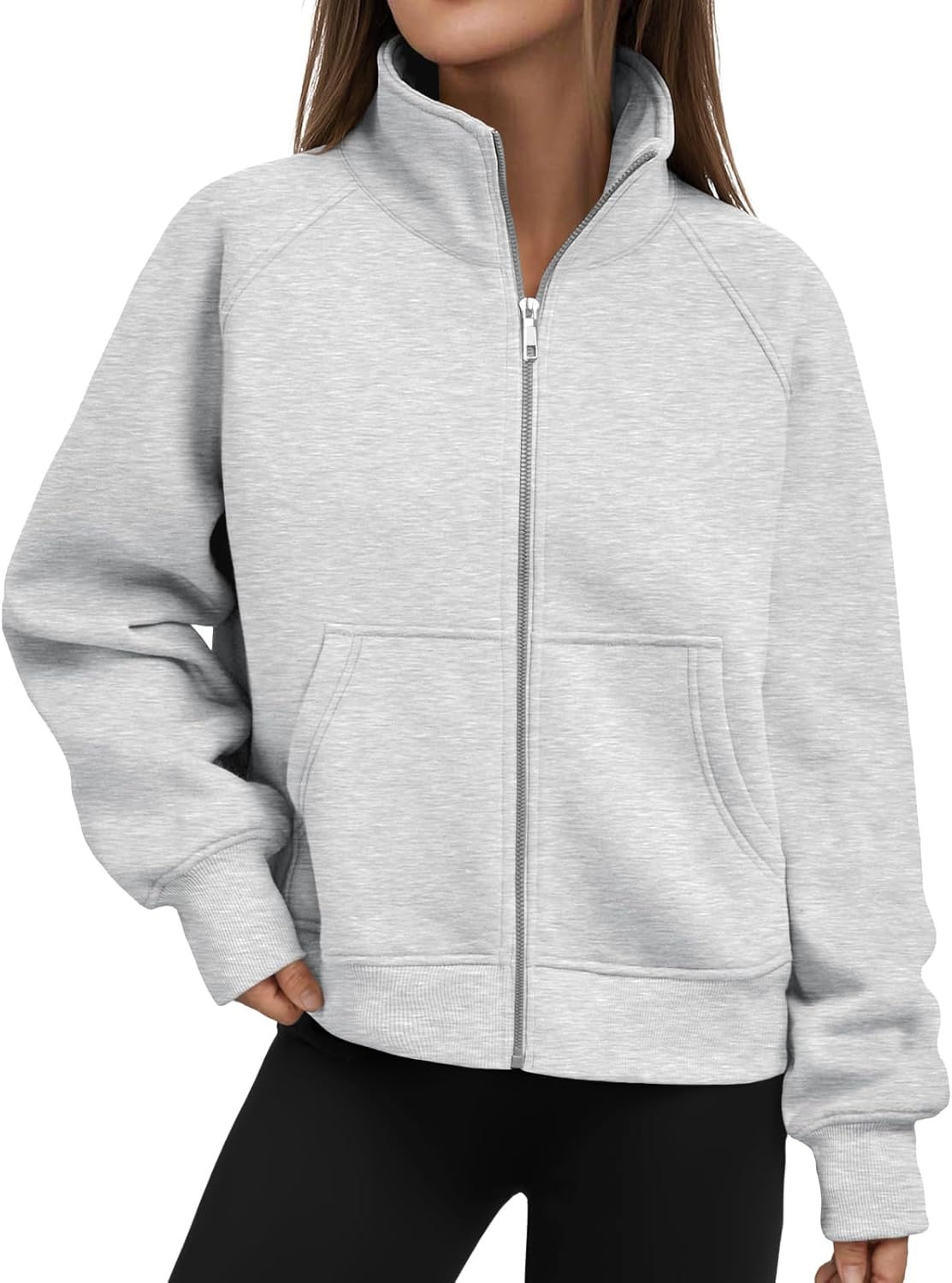 Trendy Queen Womens Zip Up Hoodies for Fall Fashion Outfits