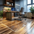 Chair Mat for Hardwood Floor 45x53 in - Thick Clear Protector