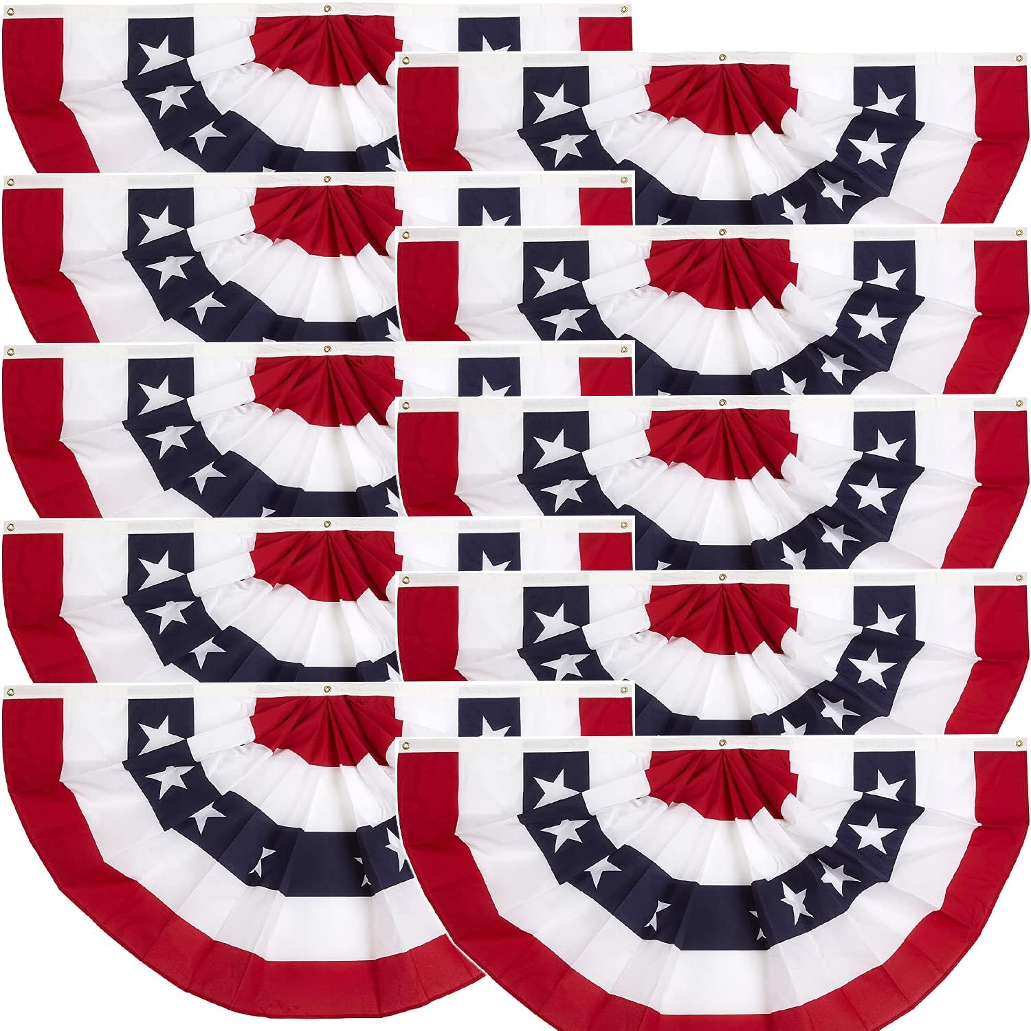 1.5x3 Ft American Bunting Flag for Patriotic Celebrations