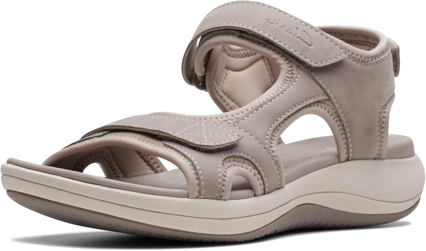 Clarks Women's Mira Bay Flat Sandals for Comfort and Style