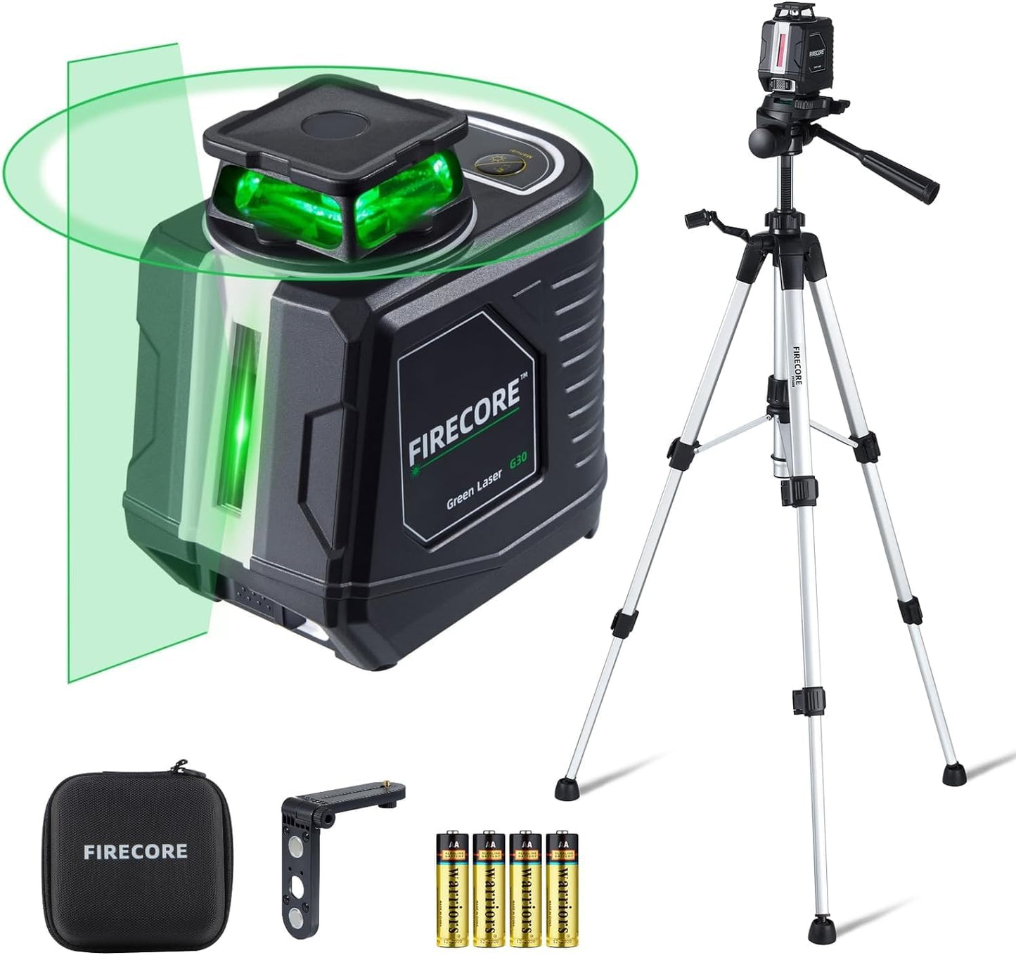 Firecore 360 Self Leveling Laser Level with Tripod for Precision